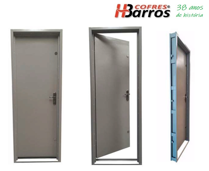 Porta Forte de Alta Segurança - Cofres H. Barros Sarandi PR